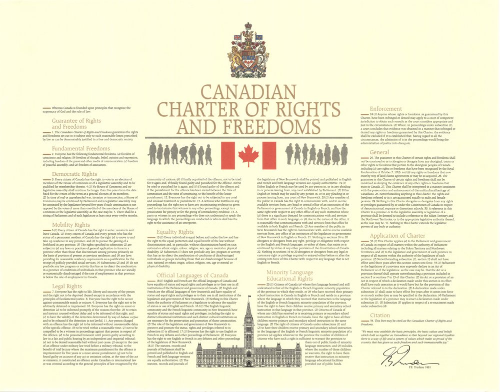 Canadian Charter of Rights and Freedoms
