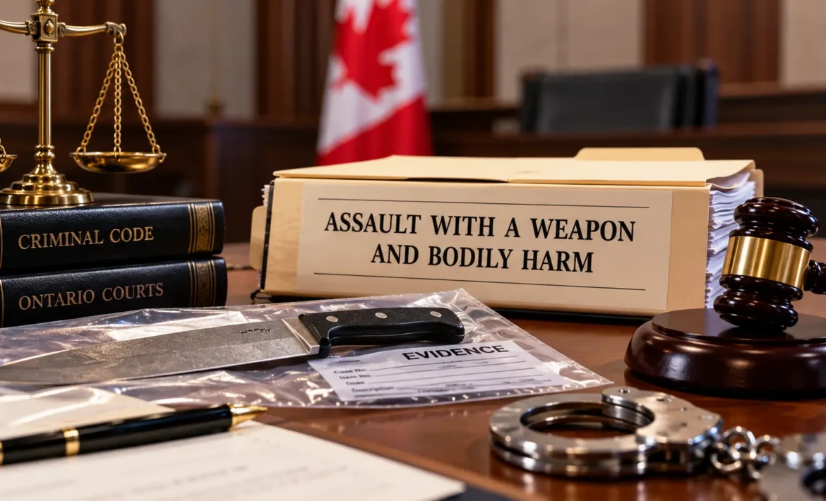 assault with a weapon lawyer Mississauga